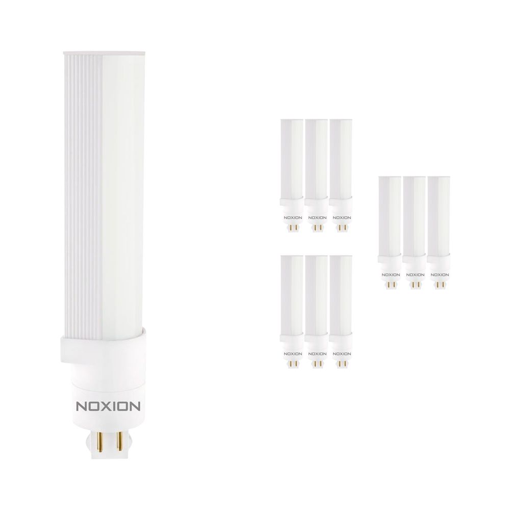Lot 10x Noxion Lucent LED PL-C HF 9W 840 | Blanc Froid - 4-Pins - Substitut 26W Lot 10x Noxion Lucent LED PL-C HF 9W 840 | Blanc Froid - 4-Pins - Substitut 26W