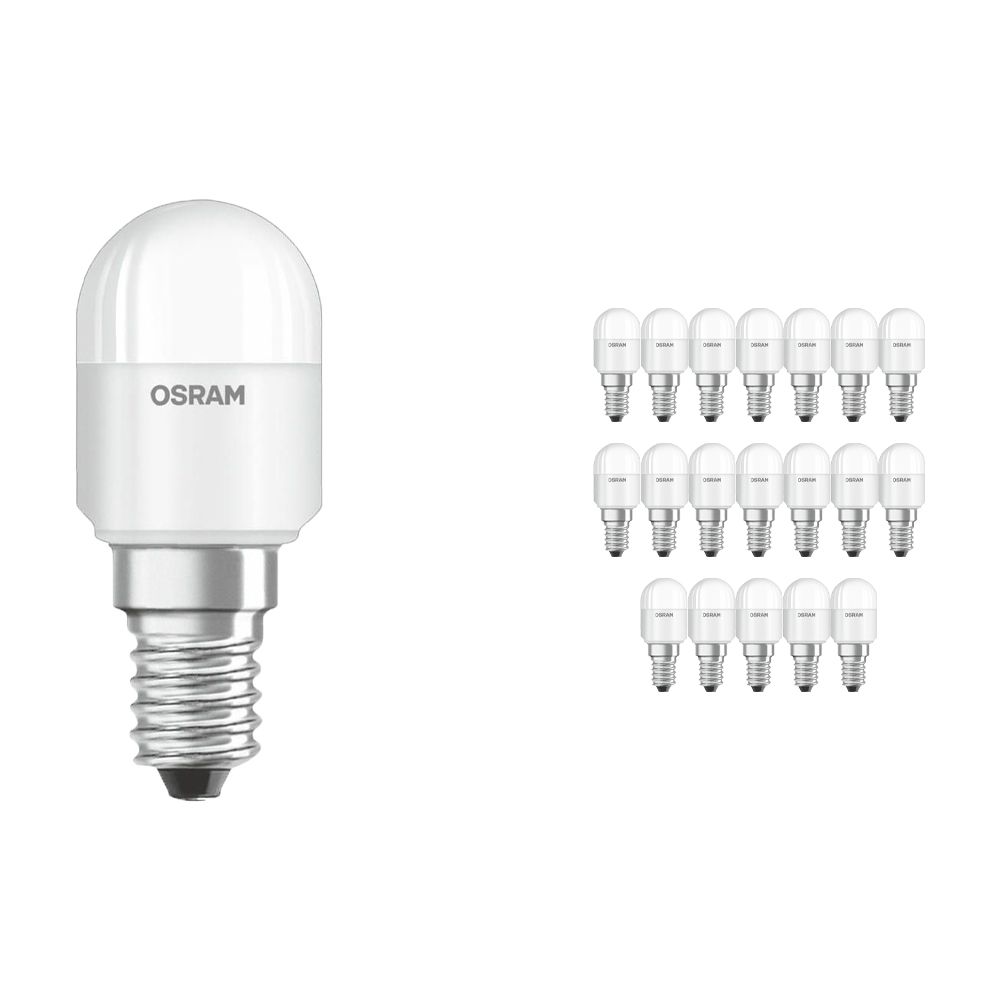 Lot 20x Osram Parathom Special E14 T26 2.3W 827 Matt | Équivalent 20W Lot 20x Osram Parathom Special E14 T26 2.3W 827 Matt | Équivalent 20W